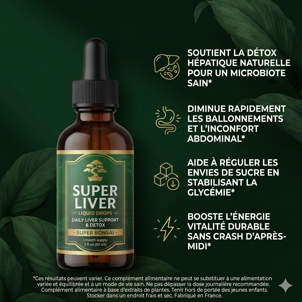 Super Liver — Retrouvez un ventre plat durablement