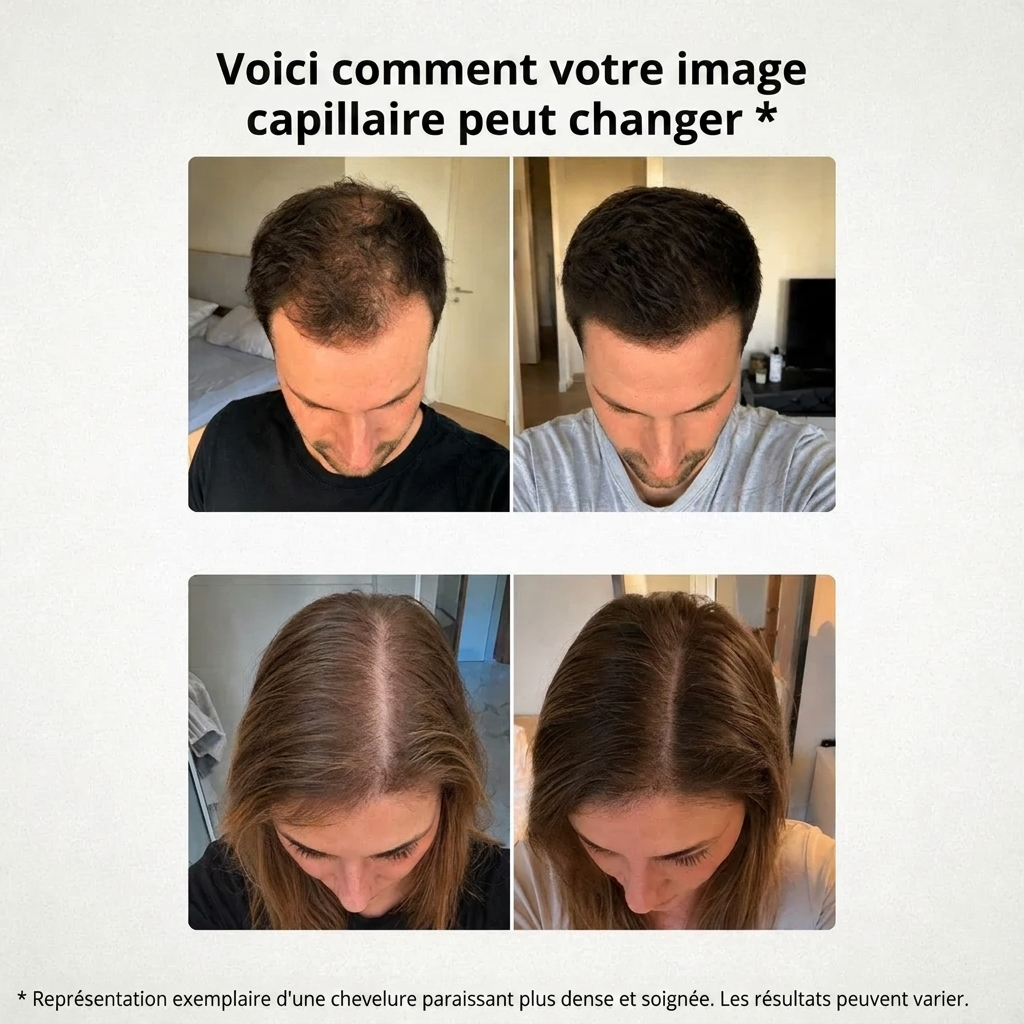 Huile capillaire bio premium Croissance+